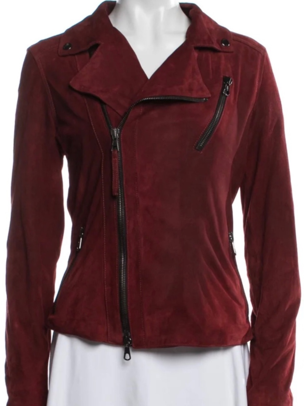 Lot78 Leather Biker Jacket